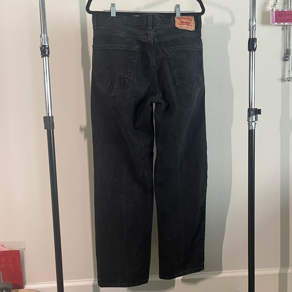 Black Levi’s 550 Jeans